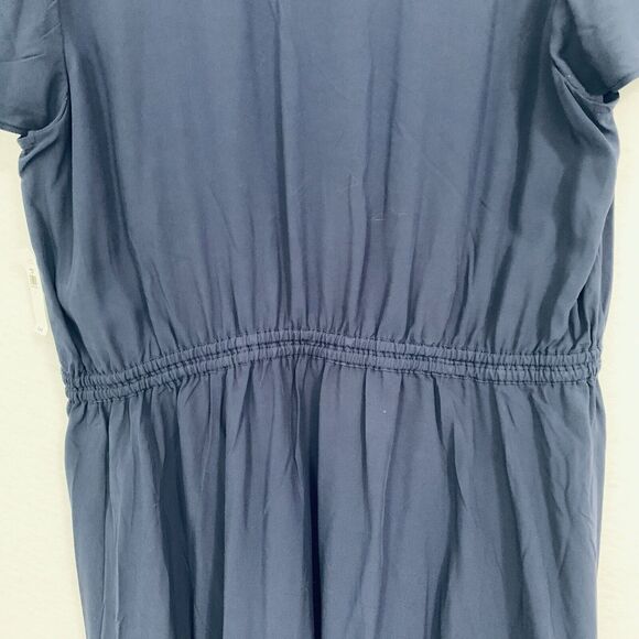 Old Navy Dress Women Size Large Navy Pullover Elastic Waist Office Casual NWT - Picture 12 of 14